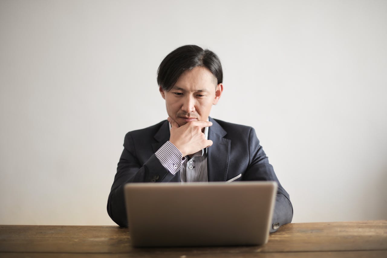 man thinking